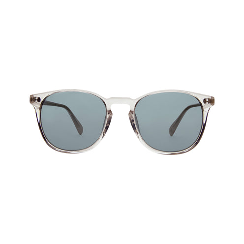 Rocket Eyewear MTO P3 (Raised Asian Fit) Classic Sunglasses, Smoke Crystal & Ghost/Grey