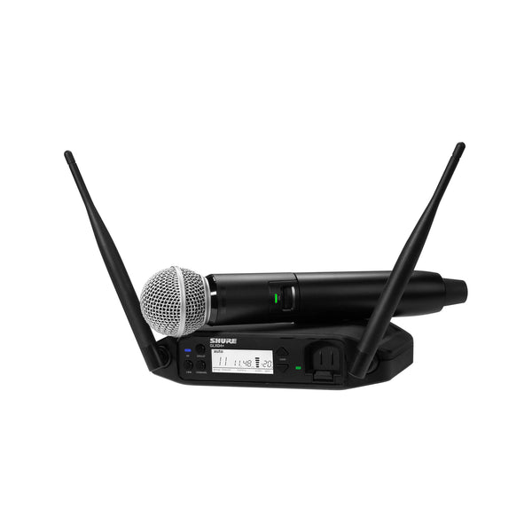 Shure GLXD24+/SM58 Digital Wireless Handheld System w/SM58