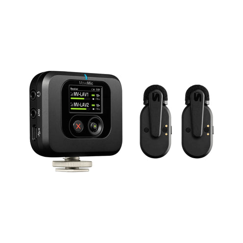 Shure MoveMic Two Wireless Lavalier Microphone Receiver Kit