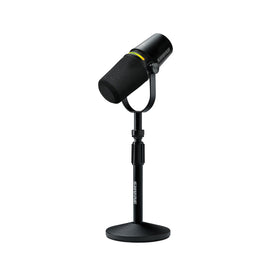 Shure MV7+ USB/XLR Podcast Microphone Bundle w/Stand, Black – Swee