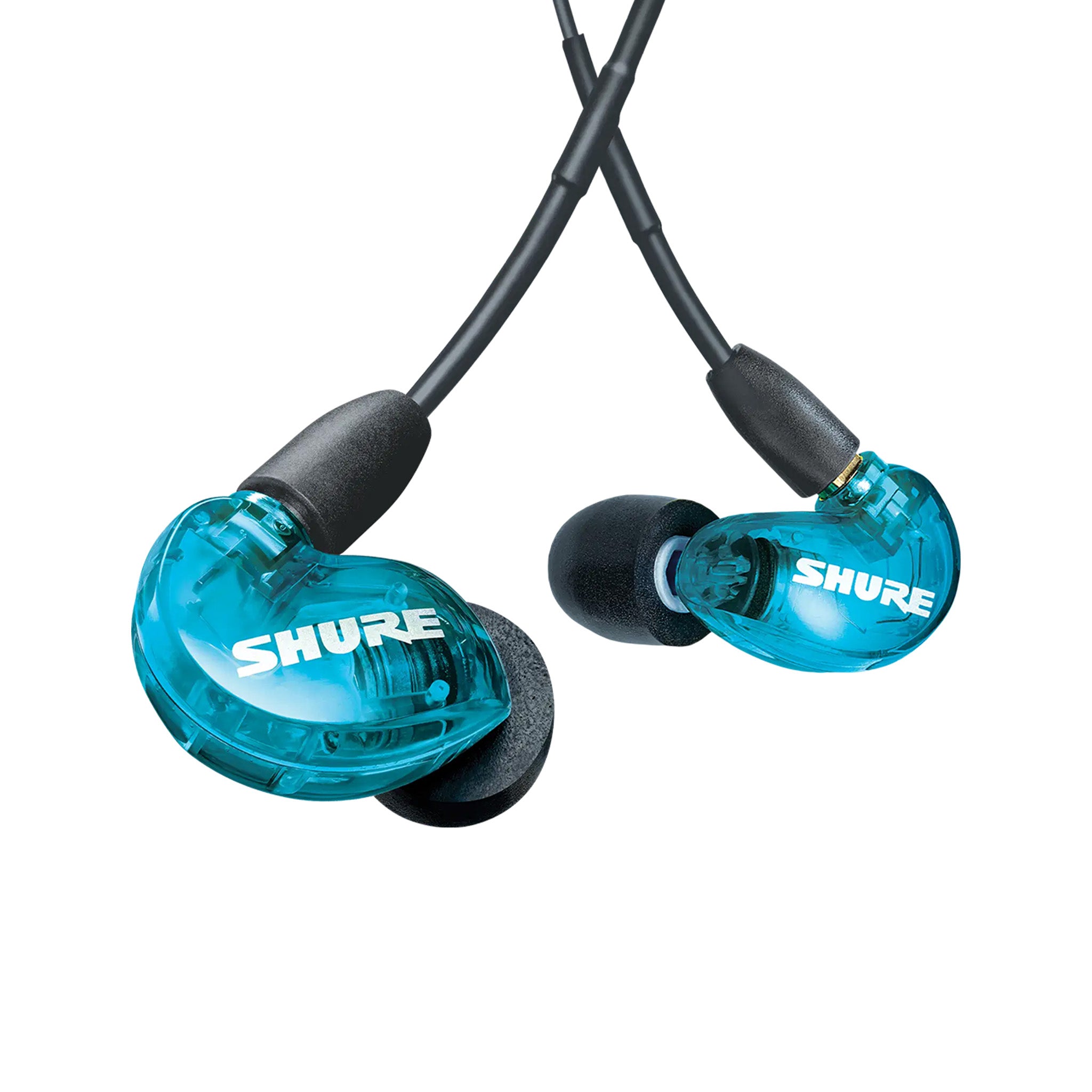 Shure SE215SPE-A Special Edition Single Microdriver Sound Isolating Earphone, Blue