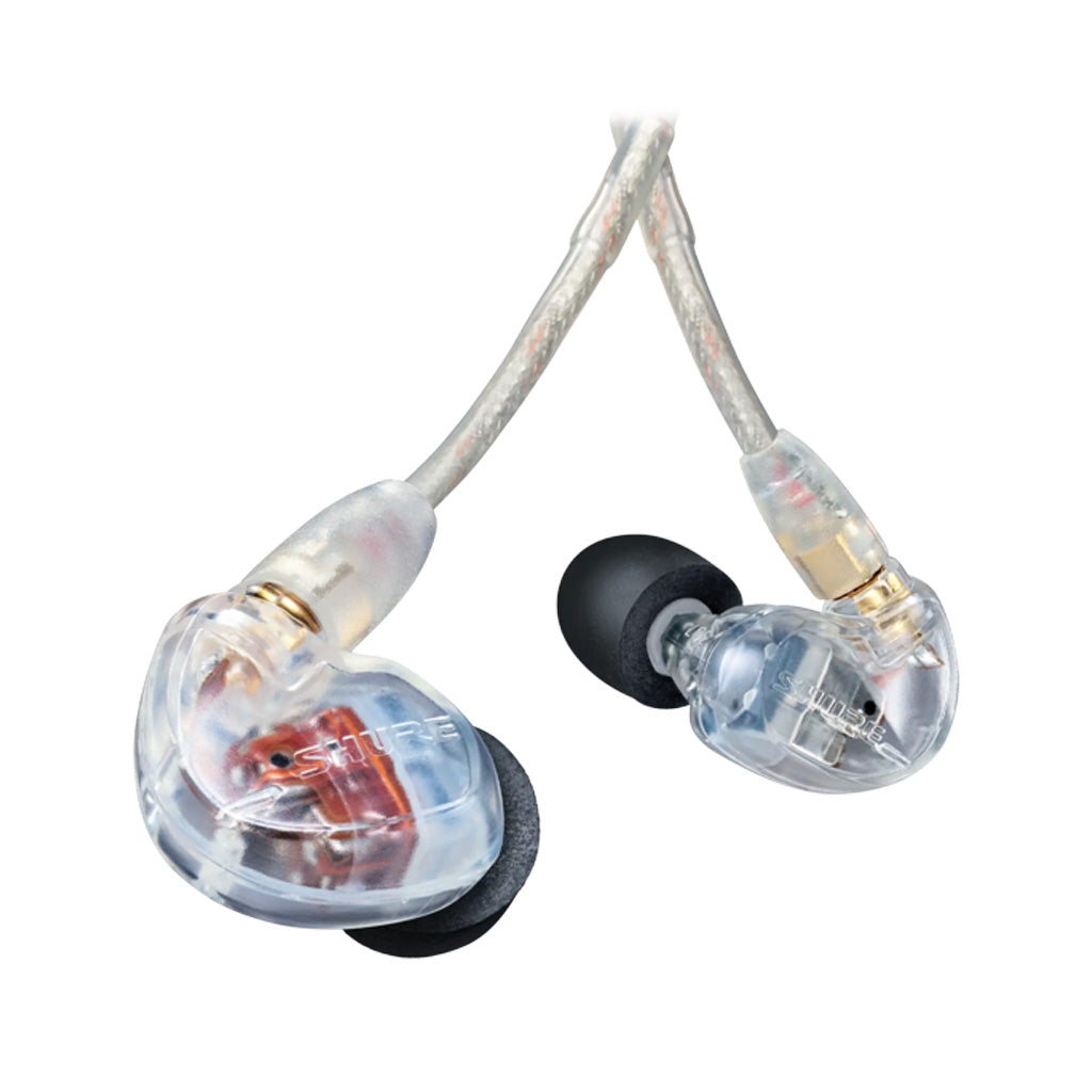 SHURE イヤホン SE535 クリア Shure SE535 Sound Isolating Earphones, Clear – Swee Lee Singapore