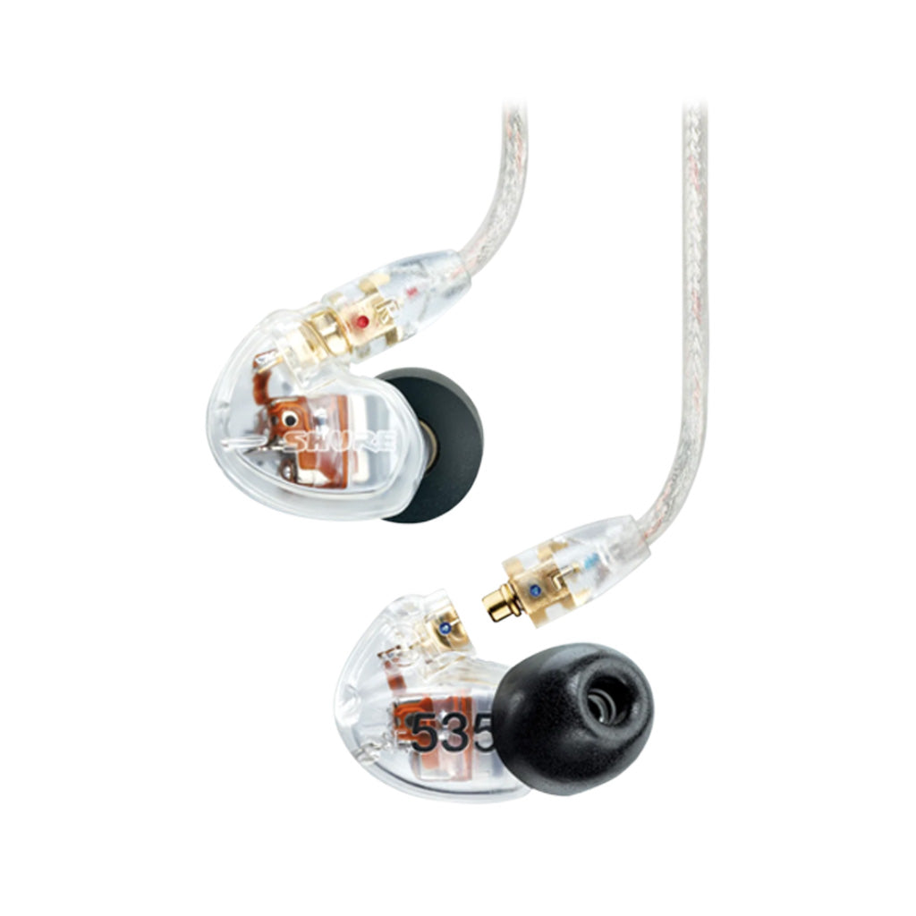 Shure SE535 Sound Isolating Earphones, Clear – Swee Lee Singapore
