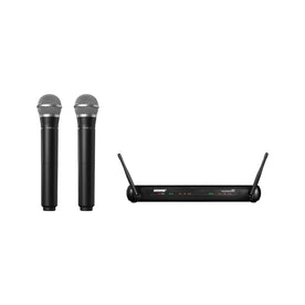 Shure SVX288/PG58 Dual Vocal Wireless System – Swee Lee Singapore