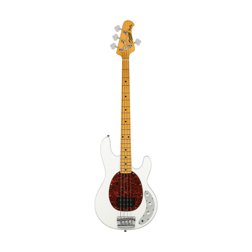 Sterling by Music Man Ray24 Classic 4-String Bass Guitar, Olympic White