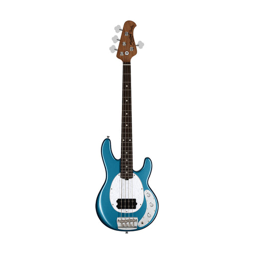 Sterling by Music Man StingRay Short Scale 4-String Electric Bass Guitar, Toluca Lake Blue
