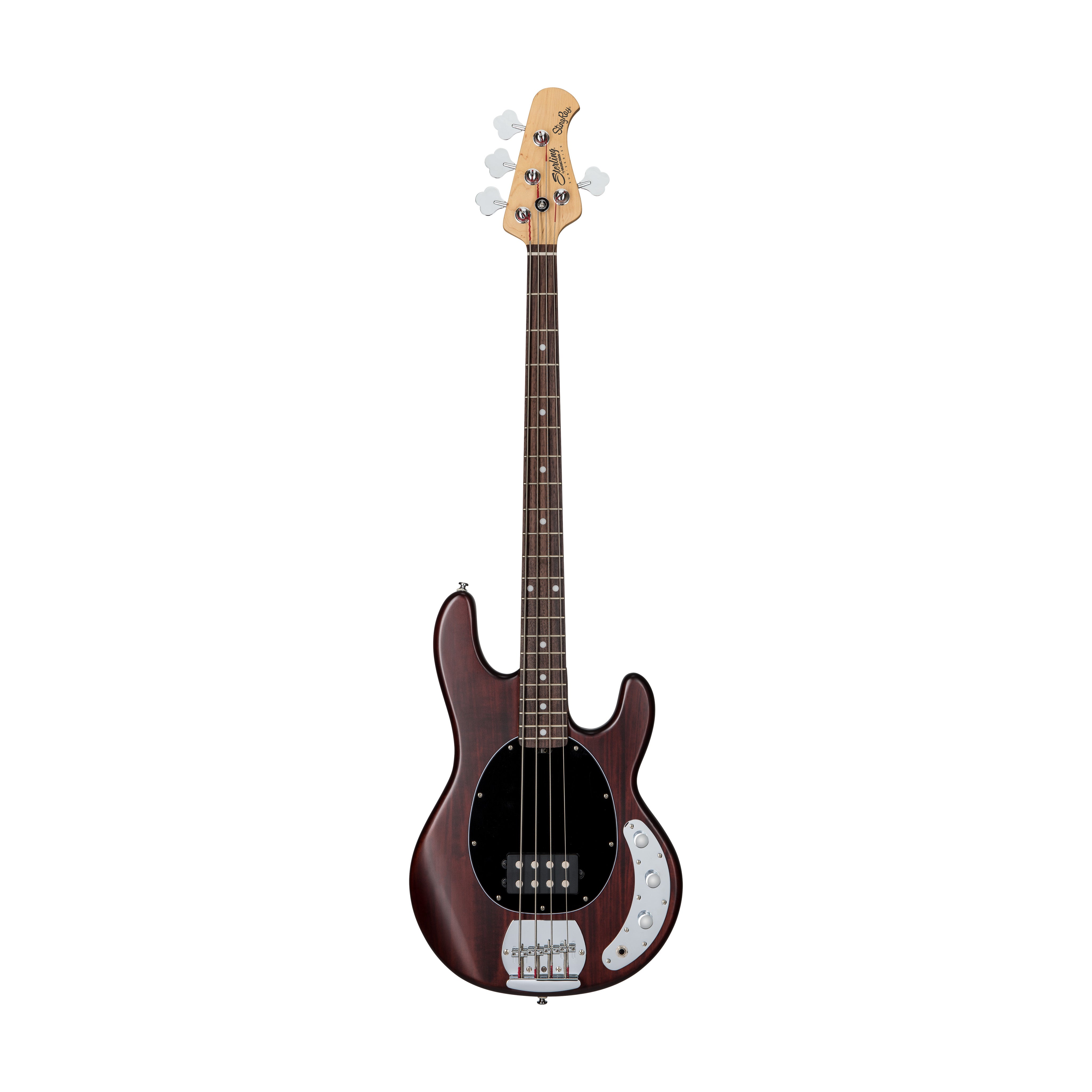 ベース Sterling By Musicman SUB STINGRAY RAY4 Sterling by Music Man RAY4 StingRay Bass Guitar, Jatoba FB, Walnut