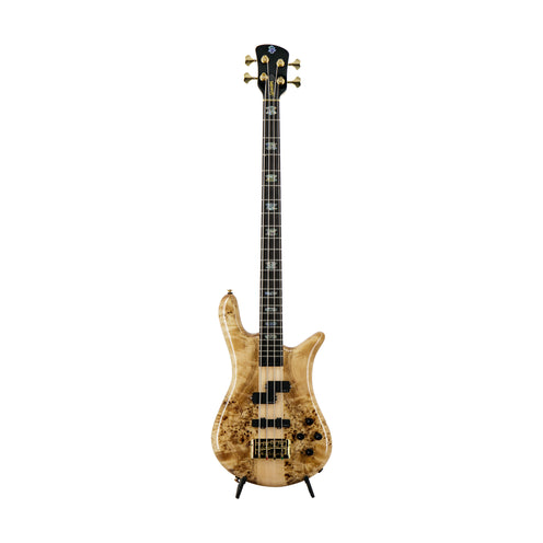 Spector Euro 4-String Custom Electric Bass Guitar, Natural Gloss