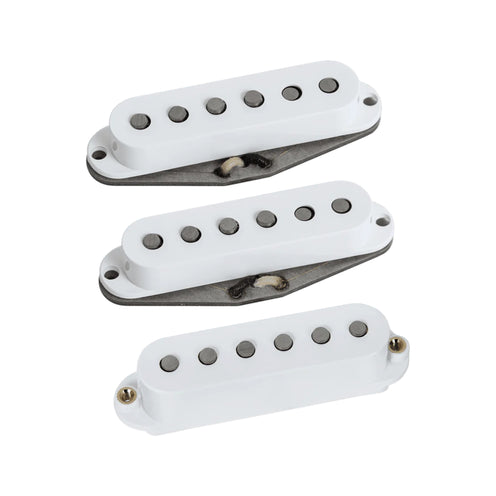 Seymour Duncan Cory Wong Clean Machine 6-String Strat Pickups Set, White Cover