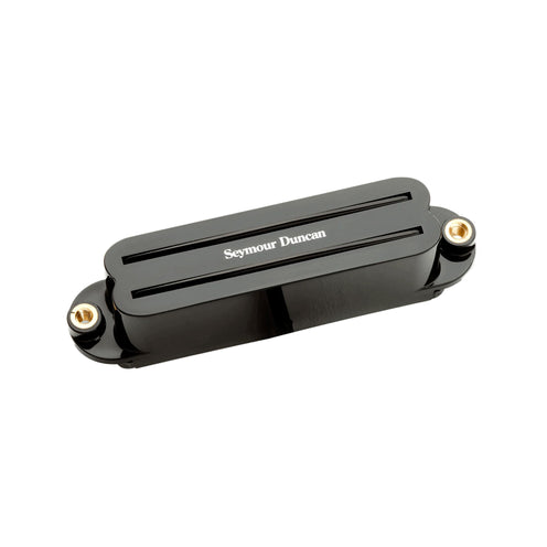 Seymour Duncan Hot Rails 6-String Neck Strat Humbucker, Black Cover
