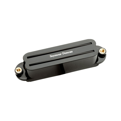 Seymour Duncan Hot Rails 6-String Bridge Strat Humbucker, Black Cover