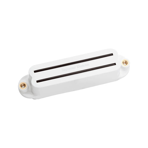 Seymour Duncan Hot Rails 6-String Bridge Strat Humbucker, White Cover