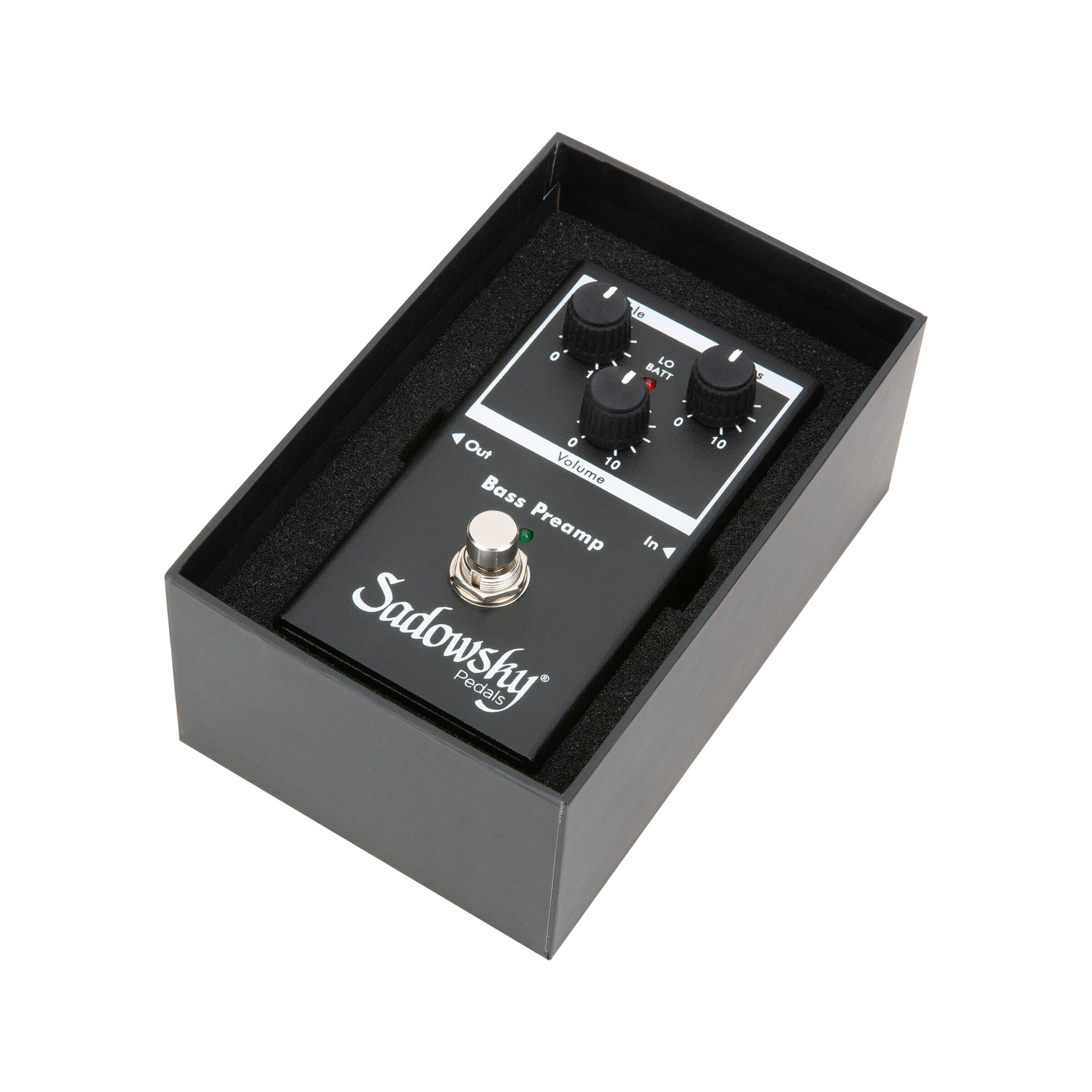 ベース Sadowsky Outboard Bass Preamp (SBP-2) Sadowsky SBP-2 Bass Preamp Pedal – Swee Lee Singapore