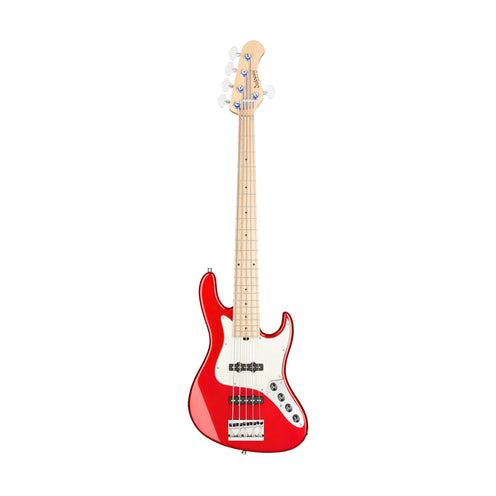 Sadowsky MetroLine 22-Fret Will Lee Artist Line Bass, Solid Candy Apple Red Metallic High Polish