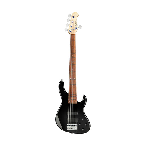Sadowsky MetroLine 24-Fret Modern 5-String Bass Guitar, Solid Black High Polish
