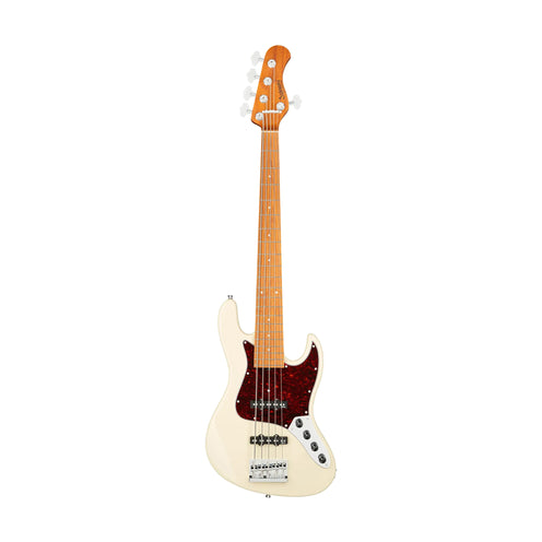 Sadowsky MetroExpress 21-Fret Vintage 5-String J/J Bass, Solid Olympic White High Polish