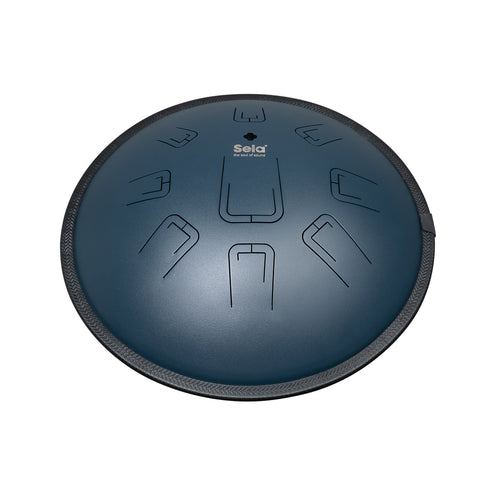 Sela SE-381 Melody Series 14 Inch Tongue Drum w/Bag & Mallet in D Amara, Navy Blue
