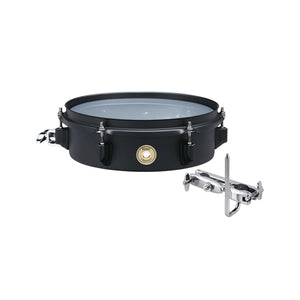 TAMA BST103MBK 3x10inch Metalworks Effect Snare Drum w/MC69 Attachment, Matte Black