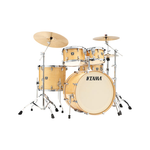 TAMA CL50RS-GNL Superstar Classic Maple 5-Piece Drum Shell Kit, Gloss Natural Blonde