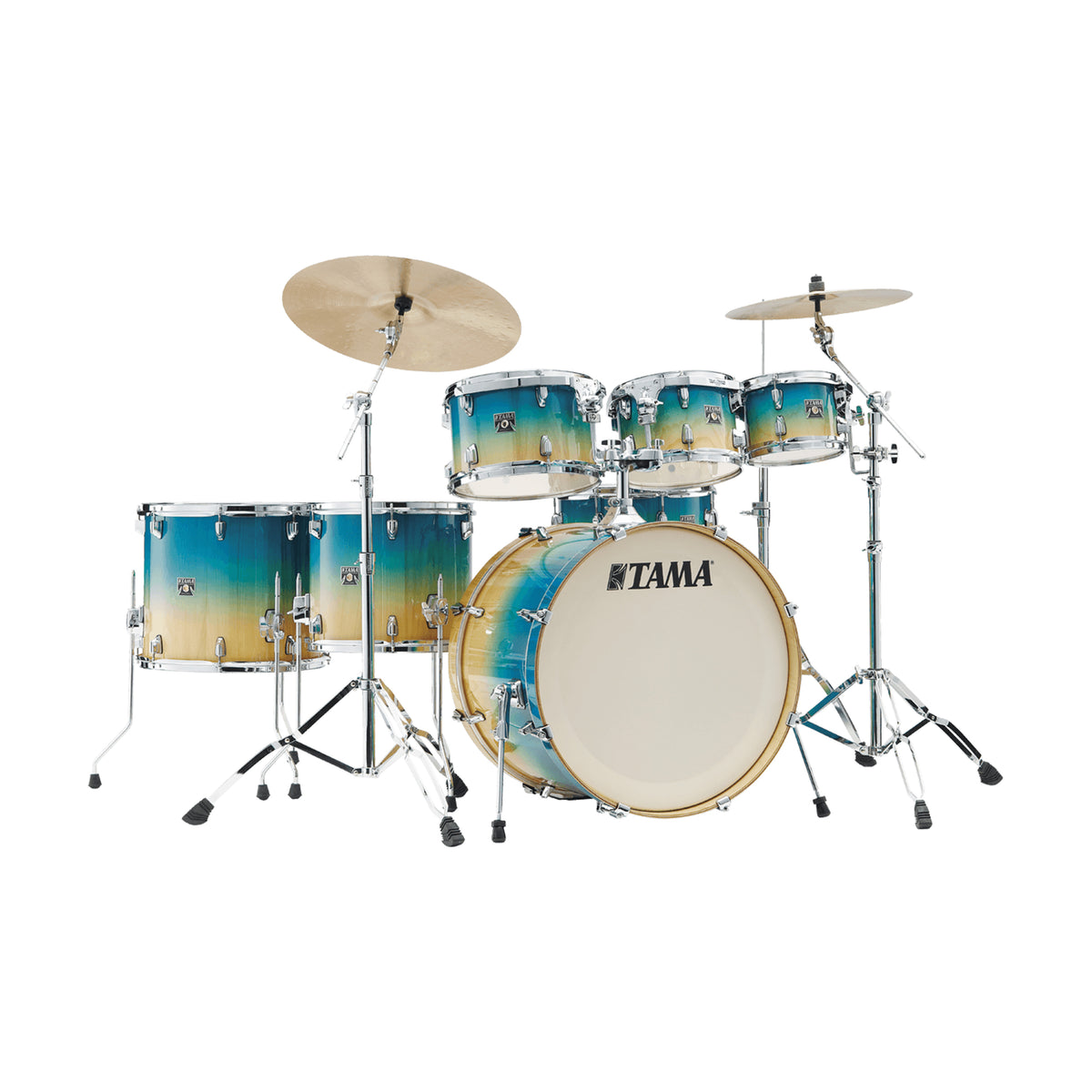 Carri Shell TAMA CL72RSP-CLP Superstar Classic Maple 7-Piece Drum Shell Kit, Carri ...