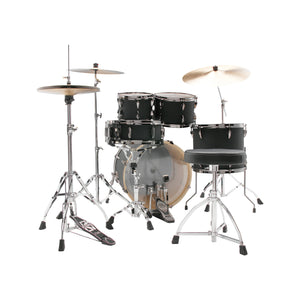 TAMA IP50H6WBN-BOB Imperialstar 5-Piece Drum Kit w/Black Hardware, Blacked Out Black