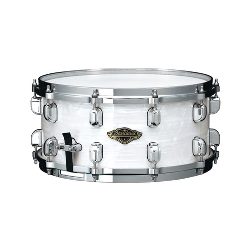 TAMA WBRS65-WPL Starclassic Walnut/Birch Limited 14x6.5inch Limited Snare Drum, White Pearl