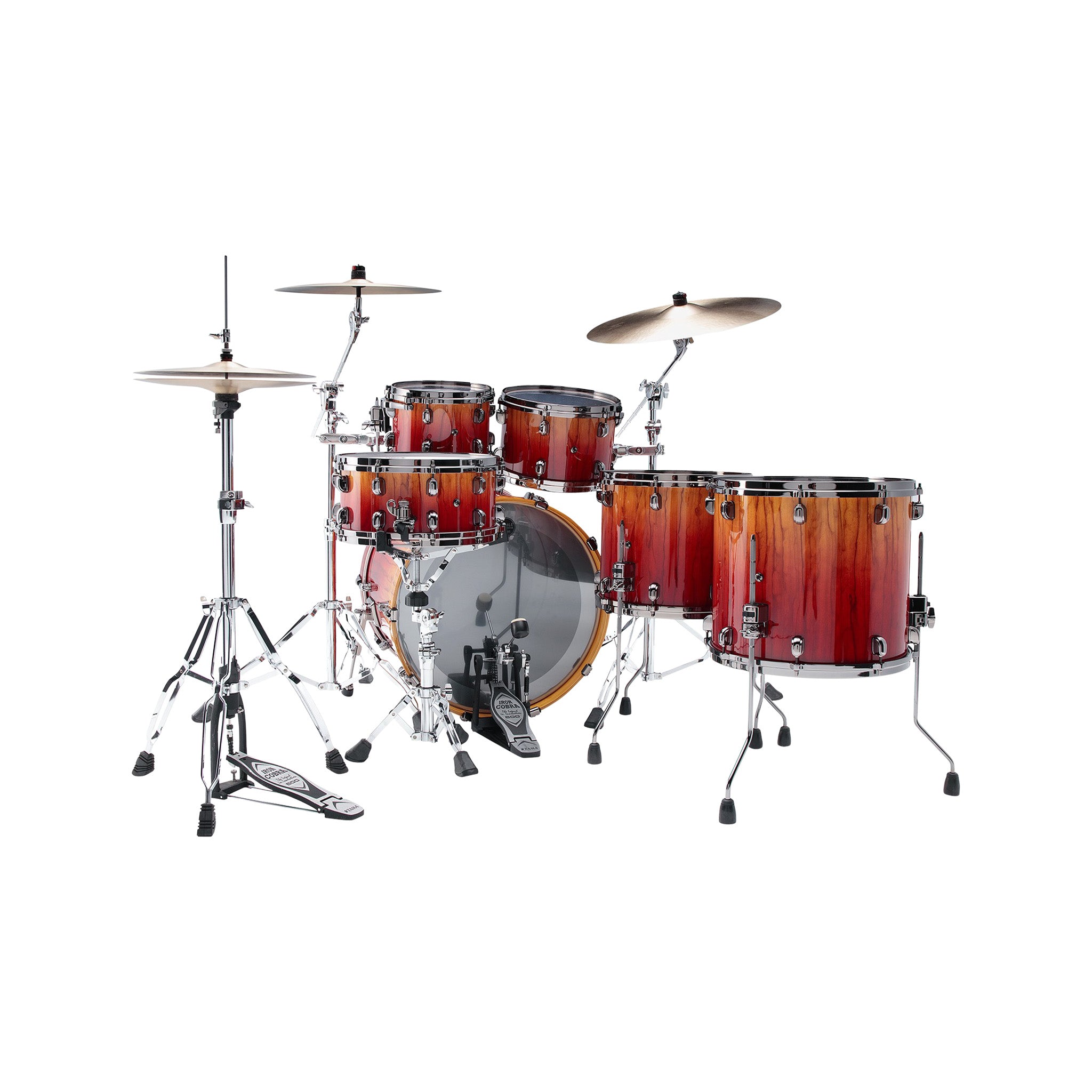 TAMA WBS52RZBBS-VBF Starclassic Walnut Birch 5-piece Limited Drum