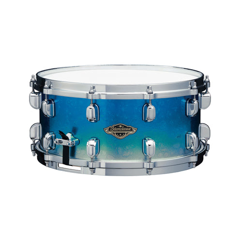 TAMA WBSS65-MBI 6.5x14inch Starclassic WalnutBirch Snare Drum, Molten Blue Ice Fade