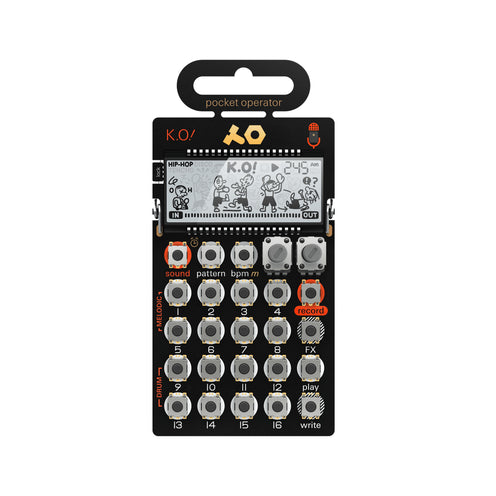 Teenage Engineering PO-33 Pocket Operator K.O! Micro Sampler (B-Stock)