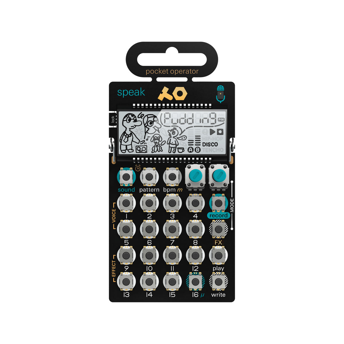 Pocket Operator PO-35 SPEAK・ケース付き・SYNTH products_2FT19-010AS035_2FT19-