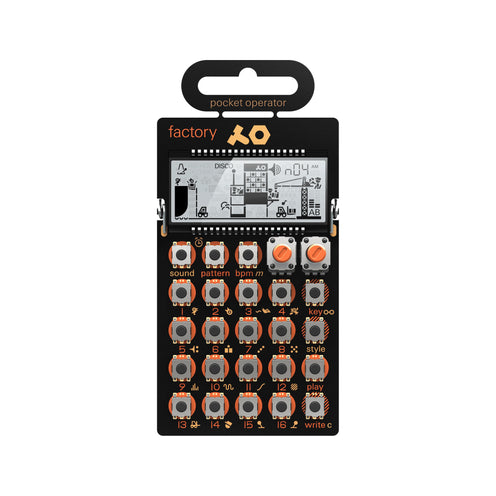 Teenage Engineering PO-16 Pocket Operator Factory Synthesizer (B-Stock)