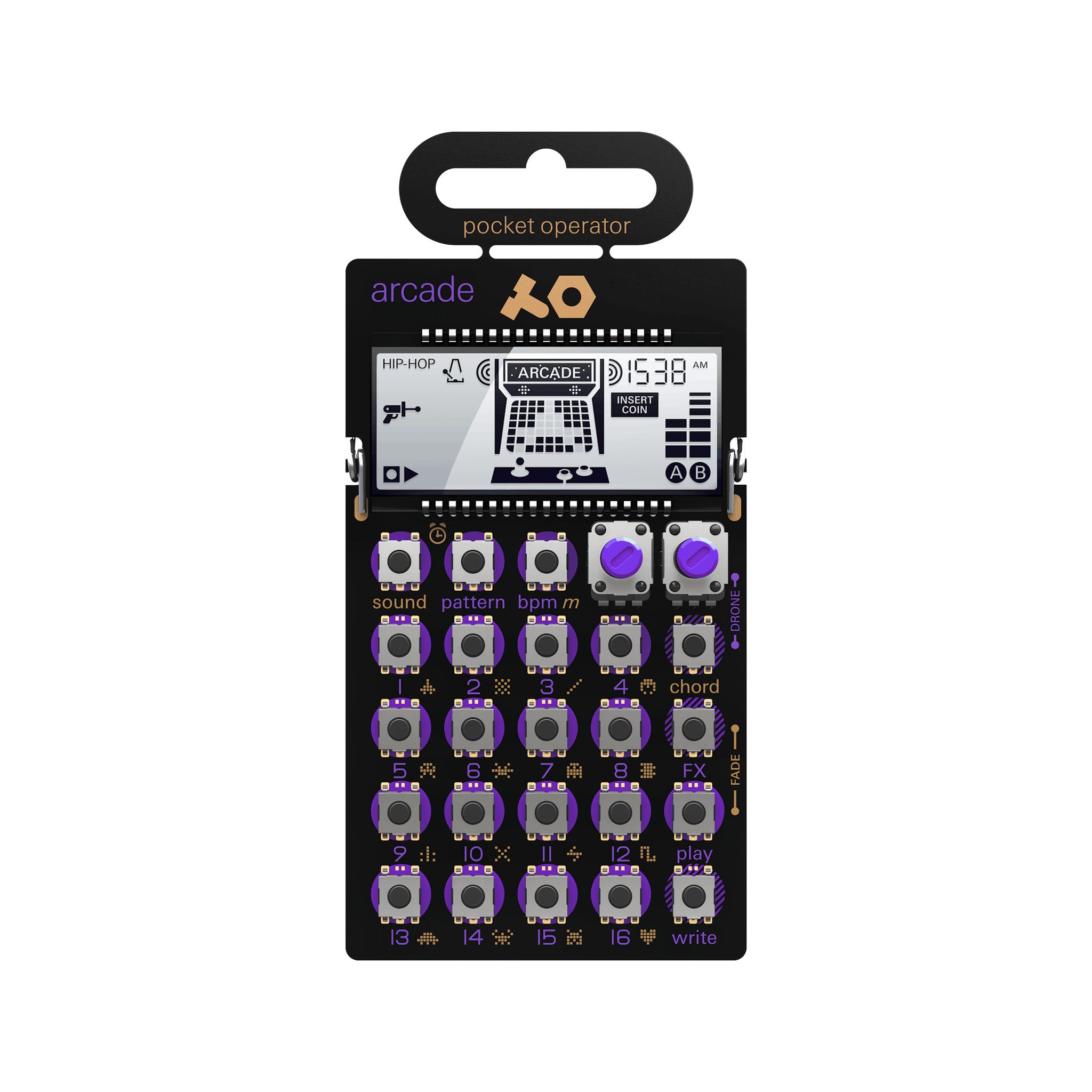 新品 Teenage Engineering PO-20 Teenage Engineering PO-20 Pocket Operator Arcade Synthesizer (B
