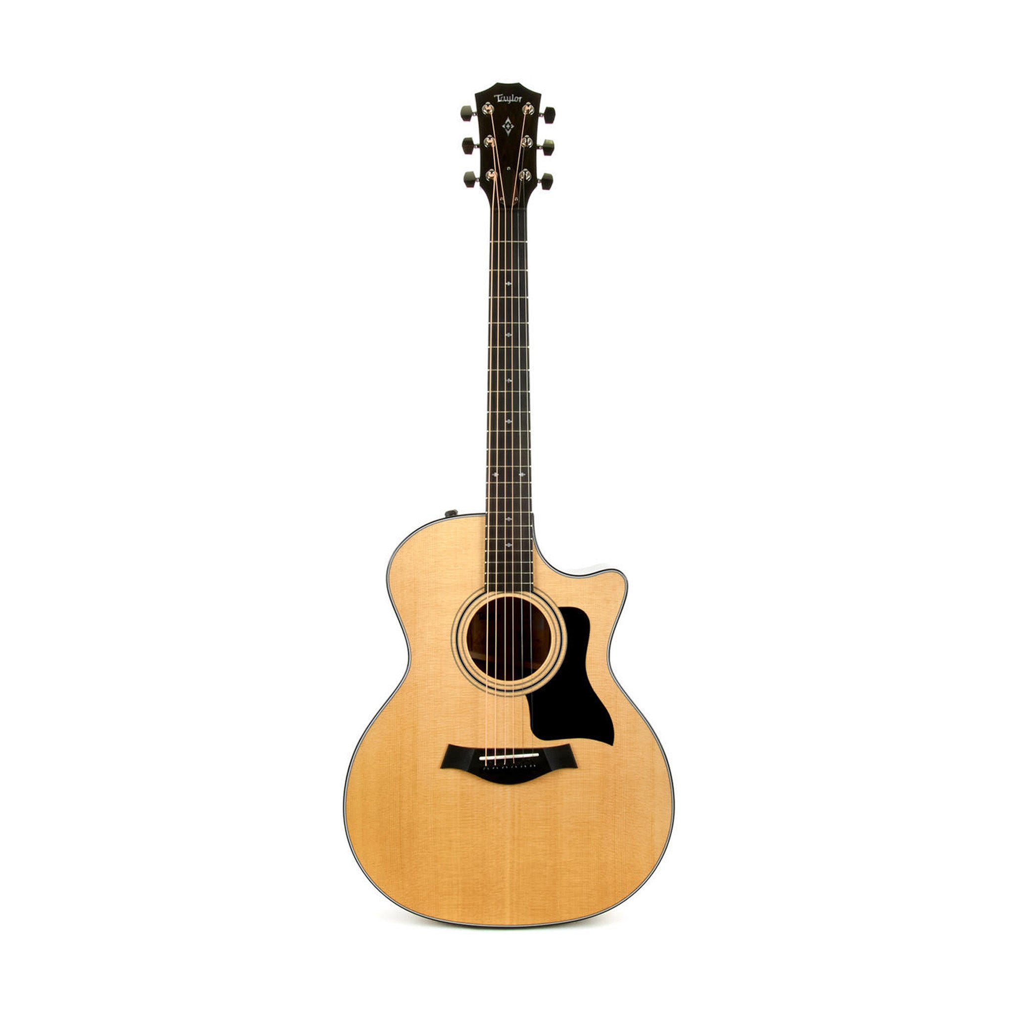 Taylor 414ce-LTD Black Limba/Sitka Spruce Grand Auditorium Acoustic Guitar w/Case, Shaded Edge Burst