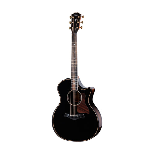 Taylor Builder's Edition 814ce Rosewood/Adirondack Auditorium Acoustic Guitar w/Case, Blacktop