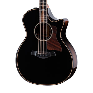 Taylor Builder's Edition 814ce Rosewood/Adirondack Auditorium Acoustic Guitar w/Case, Blacktop