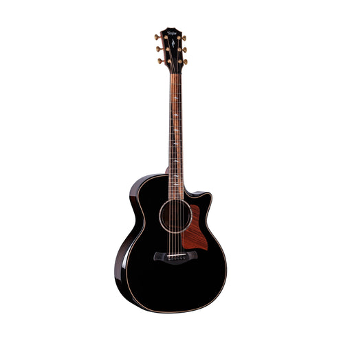 Taylor Next Generation Builder's Edition 814ce Indian RW /Adi Spruce Acoustic Guitar w/Case, Blacktop
