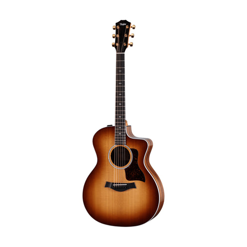 Taylor Sunset Blvd 214ce Deluxe Grand Auditorium Acoustic Guitar w/Case, Shaded Edge Burst