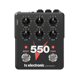 TC Electronic Ampworx V550 Preamp Guitar Pedal – Swee Lee Singapore