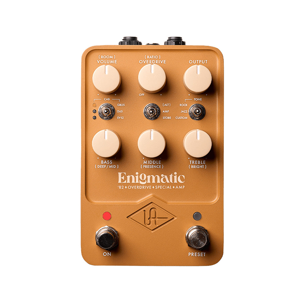 ギター UAFX Enigmatic Overdrive Special Amp Universal Audio Enigmatic 82 Overdrive Special Amplifier Pedal