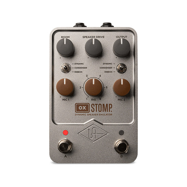 V2.0済 audio universal 新同品 STOMP OX UAFX Universal Emulator Speaker Dynamic Stomp OX UAFX 中古 USED Audio ギター