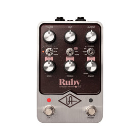 Universal Audio UAFX Ruby ’63 Universal Audio UAFX Ruby '63 Top Boost Amplifier Pedal – Swee Lee