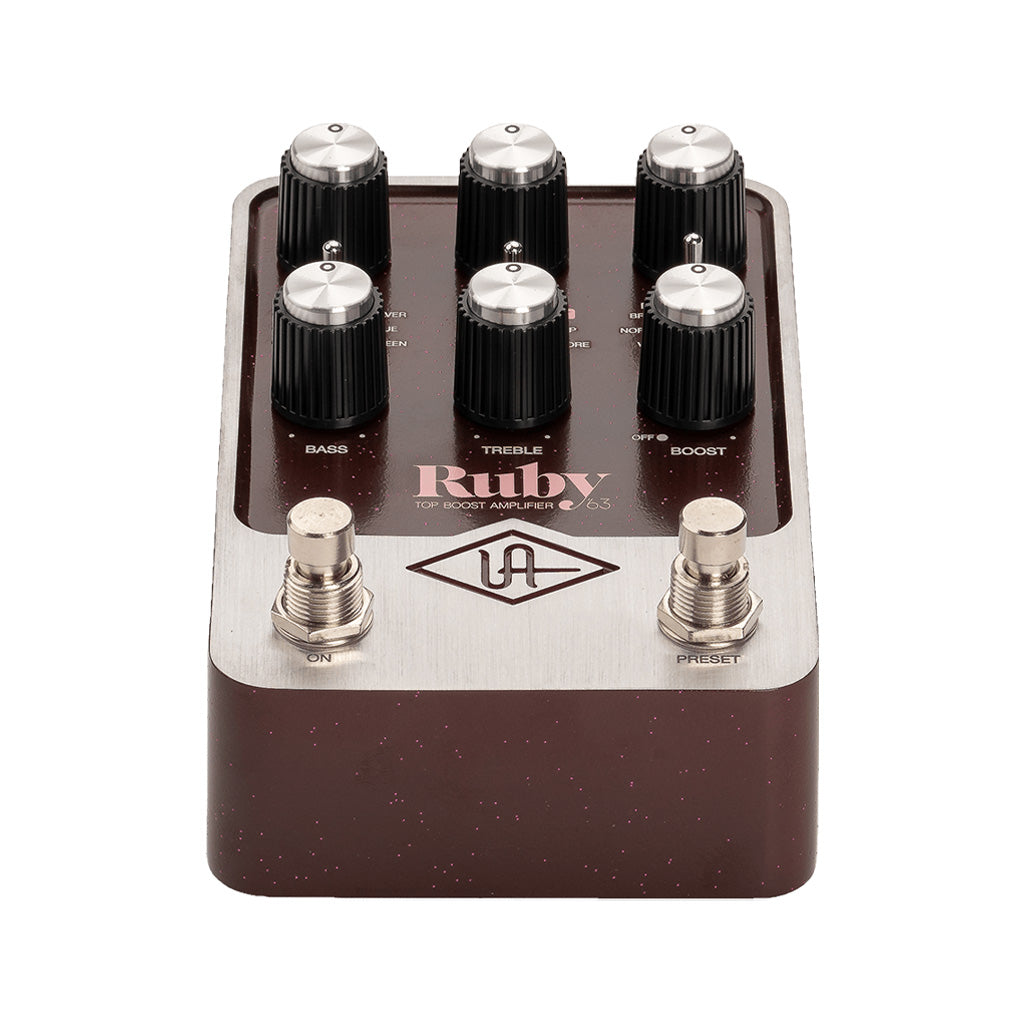 Universal Audio UAFX Ruby '63 Top Boost Amplifier Pedal – Swee Lee