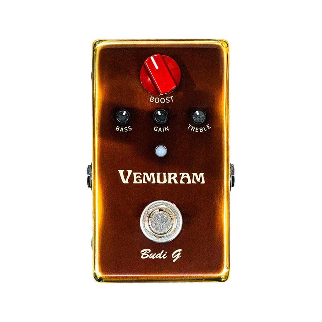 Vemuram Budi-G 3 FET Booster w/2-band EQ Guitar Overdrive Pedal