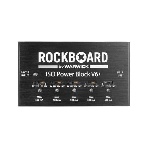 RockBoard by Warwick ISO Power Block V6+ Multi Power Supply