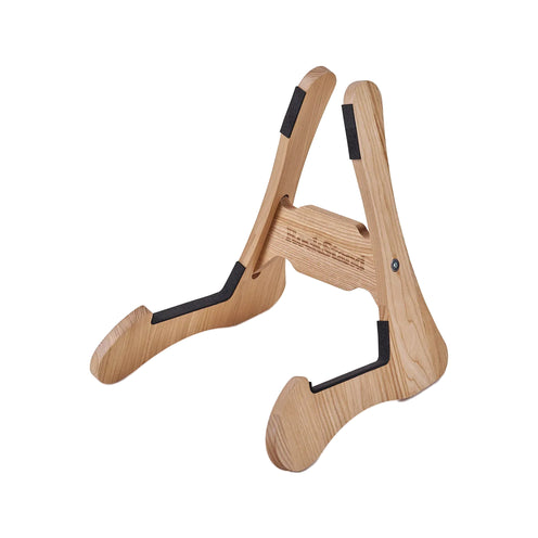 Warwick Wood A-Frame Acoustic Guitar Stand, Ash Wood / Natural Oak