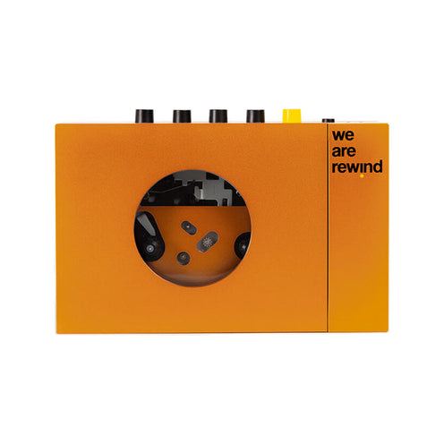We Are Rewind Orange Cassette Player, Serge