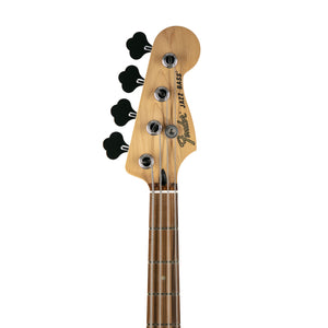 Fender Deluxe Active Jazz Bass Guitar, Pau Ferro Fingerboard, Surf Pearl, MX1900XXXX