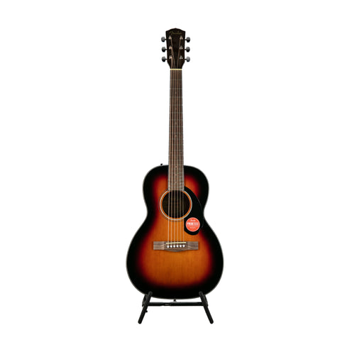 Fender CP-60S Parlor Acoustic Guitar, Walnut FB, Sunburst, IPS22041XXXX