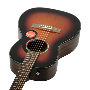 Fender CP-60S Parlor Acoustic Guitar, Walnut FB, Sunburst, IPS22041XXXX