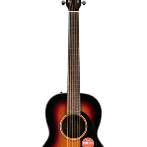Fender CP-60S Parlor Acoustic Guitar, Walnut FB, Sunburst, IPS22041XXXX